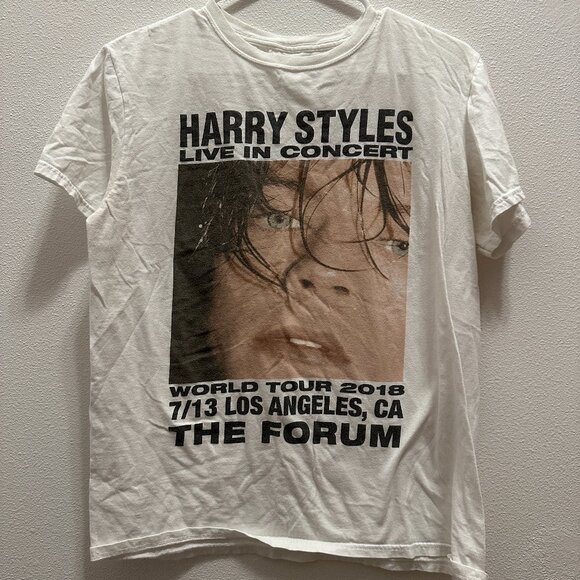Harry Styles Live on Tour 2018 Los Angeles T-Shirt Size Medium - Picture 1 of 2